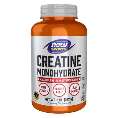 NOW FOODS Creatine Monohydrate Powder 8 oz