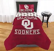 Northwest NCAA Oklahoma Sooners Affiliation Twin/Twin XL Comforter Set #523391314