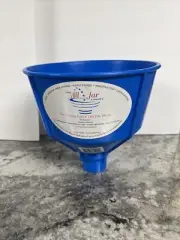 Canning Jar Funnel ALL JAR BLUE Vintage Kitchen Tool HUGE 9” Diameter 8” Tall