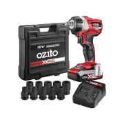 Ozito PXC 18V Brushless ½" Impact Wrench Kit