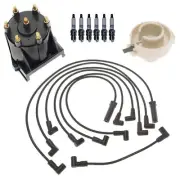ACDelco Ignition Kit Distributor Rotor Cap Wire Spark Plugs 0.045" for Chevy 4.3