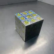 Rubik’s Cube 3D Holographic EMOJI Puzzle Toy Game, Challenge Your Brain 3”-NEW