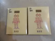 2 pkg Bloch Endura Adaptatoe Tights T0940G Light Tan Child Medium NEW