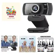 Webcam 1080P 60fps with Microphone for Streaming, HD USB Computer Web Camera ...
