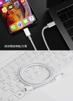 APPLE蘋果 Type-C To Lightning 20W 旅充組 PD充電 充電器+充電線 (7折)