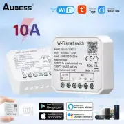 Tuya WiFi Mini Smart Switch Module 5A*2 Supports 2 Way Control DIY Light Breaker