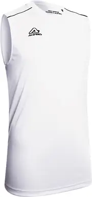 Acerbis Sports Magic, jersey sleeveless , color: White/Black , size: S