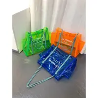 在飛比找ETMall東森購物網優惠-日本果凍pvc塑料防水透明托特包