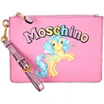 MOSCHINO MY LITTLE PONY 彩虹小馬手拿包(粉色)