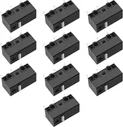 eMagTech 10PCS Mouse Micro Switch D2FC-F-7N Tact Switch Compatible With Logitech, Razer, Roccat, SteelSeries