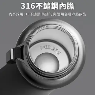 316不鏽鋼全鋼長效保溫瓶(1000ml)-附外出瓶套 (4.1折)