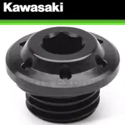 NEW 2018 - 2024 GENUINE KAWASAKI Z900 Z650 OIL FILLER CAP BLACK VULCAN VERSYS