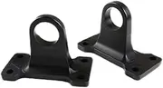 TDTAPN Aluminum Alloy Compatible for Land Rover Defender 2020 Bumper Tow Hook D-Rings Rear Trailer Hook Car Accessories 2 Style(Black)
