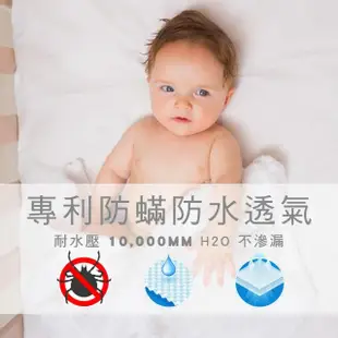 【sonmil】97%高純度天然乳膠枕頭W39_防蟎防水透氣 3M吸濕排汗機能 麵包型