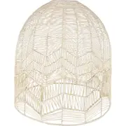Maine & Crawford Raheen 46x45cm Light Shade Lamp Cover Home Hanging Decor Cream