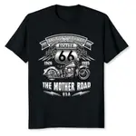 全新 ROUTE 66 AMERICA 公路自行車摩托車 THE MOTHER ROAD T 恤