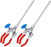 Hohopeti 2pcs Flask Clamp Test Tube Clamp Lab Clamp Holder 3-finger Laboratory Clamp Burette Clamp Laboratory Test Tube Clip Experiment Equipment Laboratory Tools Flask Holder Lab Accessory
