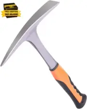 Rock Pick,Forged Brick Hammer, Geologist Rock Pick, Mason'S/Bricklayer 28 Oz