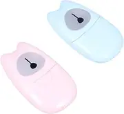 Travel Mini Soap Sheets Boxes x Sheets Each Portable Hand Washing Face Soap Flakes for Outdoor Camping BBQ Office Home Use