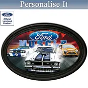 Ford Muscle Framed Collector's Plate