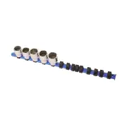 14 Piece of Kincrome 1/2" Square Drive Socket Clip Rail - Plastic Material