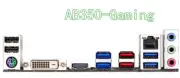 Backplate For AB350-Gaming, b450m ds3h Motherboard IO Shield plate i/o