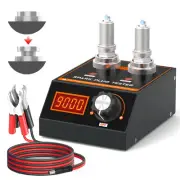 12V Dual Hole Adjustable Car Spark Plug Tester Ignition Analyzer 500-9000rpm