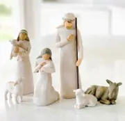 Willow Tree Nativity hand-painted nativity figures, 6-piece set Code 26005