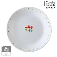 在飛比找蝦皮商城優惠-【美國康寧 CORELLE】小紅花10吋平盤