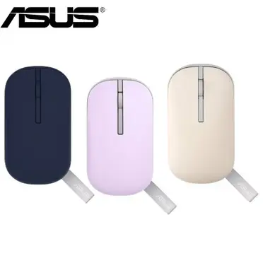 ASUS Marshmallow Mouse MD100 棉花糖色系無線滑鼠