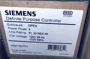 SIEMENS 42BF35AFN DEFINITE PURPOSE CONTROLLER 3POLE FL 30 RES 40 120V NEW IN BOX
