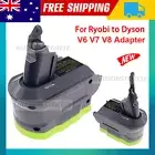 For Ryobi ONE+ 18V Li-on Battery Convert to for Dyson V6 V7 V8 Vacuum Adapter