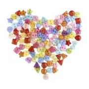 20-1000pcs 6mm Mini Dolls Baby Buttons Mixed Shapes Miniature Small Buttons 2-Ho