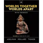 <姆斯>WORLDS TOGETHER, WORLDS APART: 6E, VOL. B ADELMAN 9780393542615 <華通書坊/姆斯>