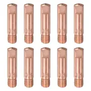 10Pcs Contact Tips .030" (0.8mm) M6 MIG Welder Tips for 15AK Welding Torch Gun