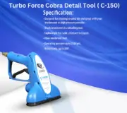 TURBO FORCE C-150 COBRA HAND TILE & GROUT CLEANER -TH-40 HYDRO SX12 SX15