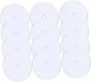 CIMAXIC Safety Earring Backs Golden Flat Back Earring Pads Comfortable Plastic for Studs