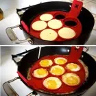 Silicone Nonstick Pancake Maker DIY Fried Egg Mold Fantastic Kitchen Flip Cooker