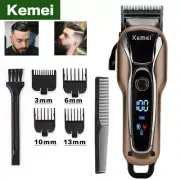 Professional Hair Clippers Cordless Trimmer Cutting Beard Barber Shaving Machine