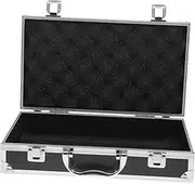 Aluminum Alloy Multi Purpose Storage Box with Handle Durable Tool Case for Medicine First Aid and Cosmetics Scratch Resistant Design with Sponge Lining Easy Portability and Access