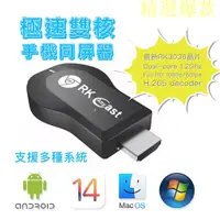 在飛比找蝦皮購物優惠-同屏器 iOS14可用 無線影音接收器 RKAnyCast 