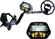 TOPWAY Metal Detector for Adults and Kids Waterproof Handheld Adjustable Pole Professional Gold Silver Detector with Backlight LCD Display Pinpoint Muti Modes for Treasure Hunting Gold Digger