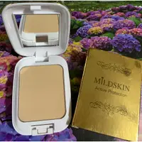 在飛比找蝦皮購物優惠-【MILDSKIN】白金光感柔白兩用粉餅SPF42PA+++