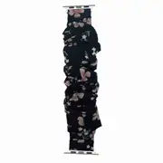 For Apple Watch 8 /7 /SE /6 /5 /4 /3 /2 /1 Ultra Women Scrunchies Fabric Bracelet Watch Band (42mm 44mm 45mm 49mm - Style - 3)