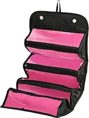 [Generic] Roll Up Travel Cosmetic Makeup Jewelry Toiletry Bag Organizer Camping Accessories Holder