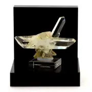 Stones And Minéraux. Quartz Biterminé. 73.3 Ct. Col De La cross Of Iron, Savoy