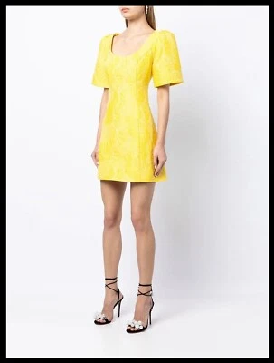 YELLOW MINI DRESS by ALICE McCALL -New With Tags. US Size 12/AU Size16-Org $450!