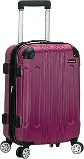 [Rockland] London Hardside Spinner Wheel Luggage, Magenta, Carry-On 20-Inch, London Hardside Spinner Wheel Luggage