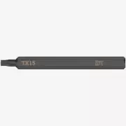 Wera 018166 Torx 867 S Bit for Impact Screwdriver, T15 x 70mm