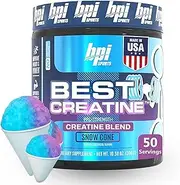 BPI Sports Best Creatine, 50 Servings, Snow Cone, 0.3 Kilograms